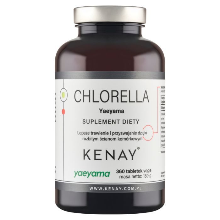 Chlorella, tabl.,(Kenay), 360 szt main product photo