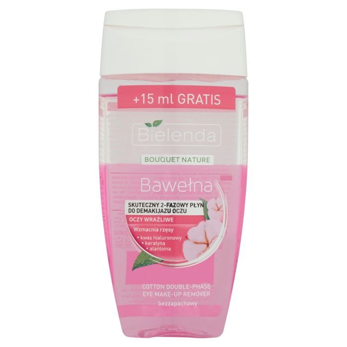 Bielenda Bawelna, plyn,d/demak,oczu,2-faz,skutecz,125ml+15ml main product photo