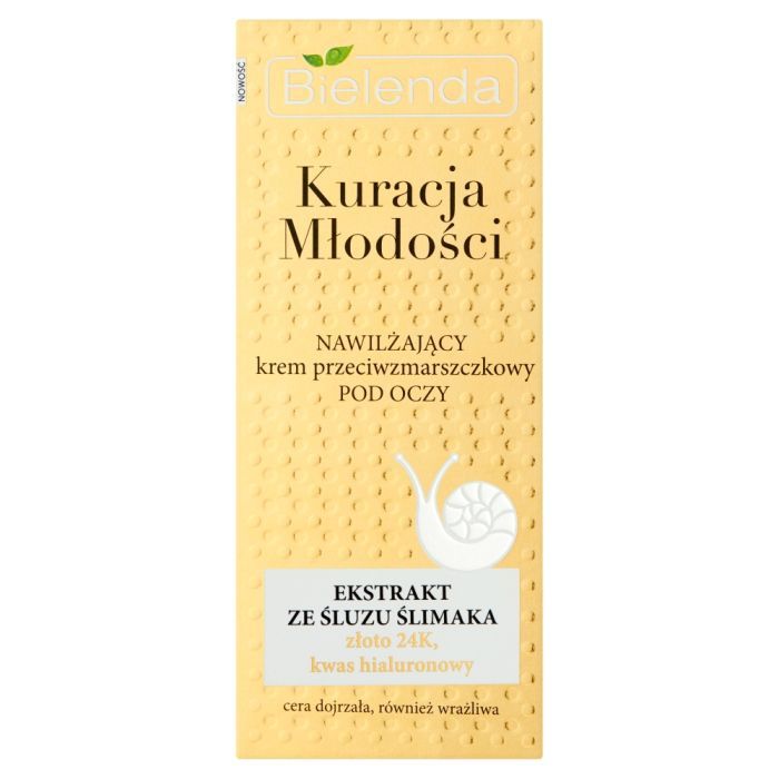 Bielenda Kuracja Mlodosci, krem, p/oczy, p/zmar.,nawilz,15ml main product photo