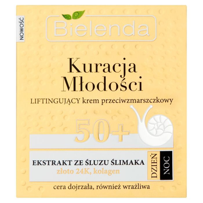 Bielenda Kuracja Mlodosci, krem,p/zmarsz.,lifting.,50+, 50ml main product photo