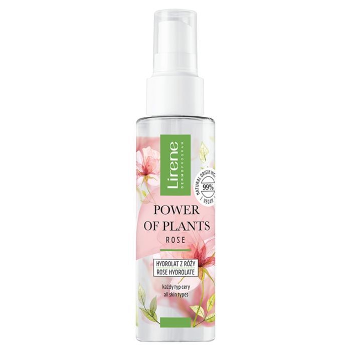 Lirene Dermopr.Power of Plants Rose, hydrol.z rozy,naw,100ml main product photo