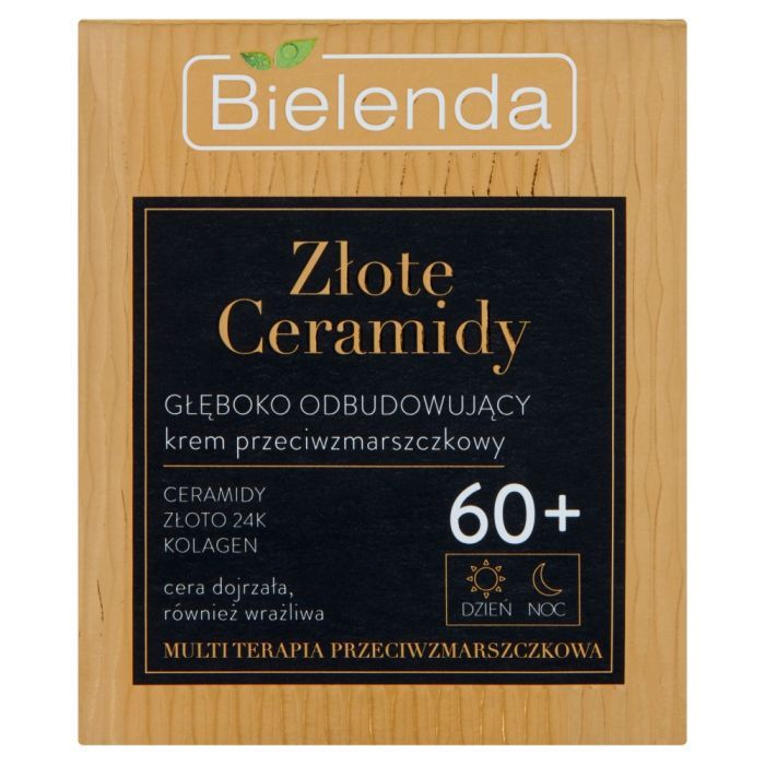 Bielenda Zlote Ceramidy, krem,gleb.odbud,p/zm,60+,dz/n,50ml main product photo