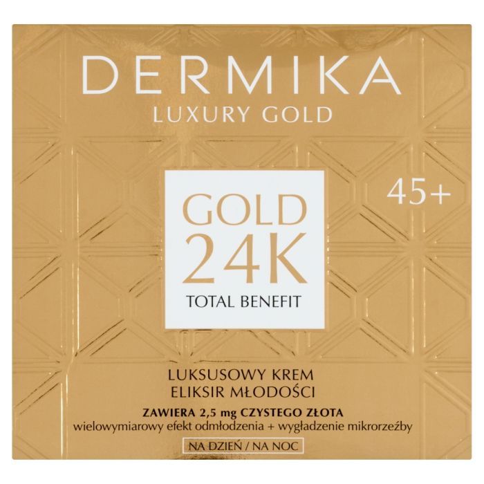 Dermika Lux.Gold 24K, krem, luksus,eliksir mlodosci,45+,50ml main product photo