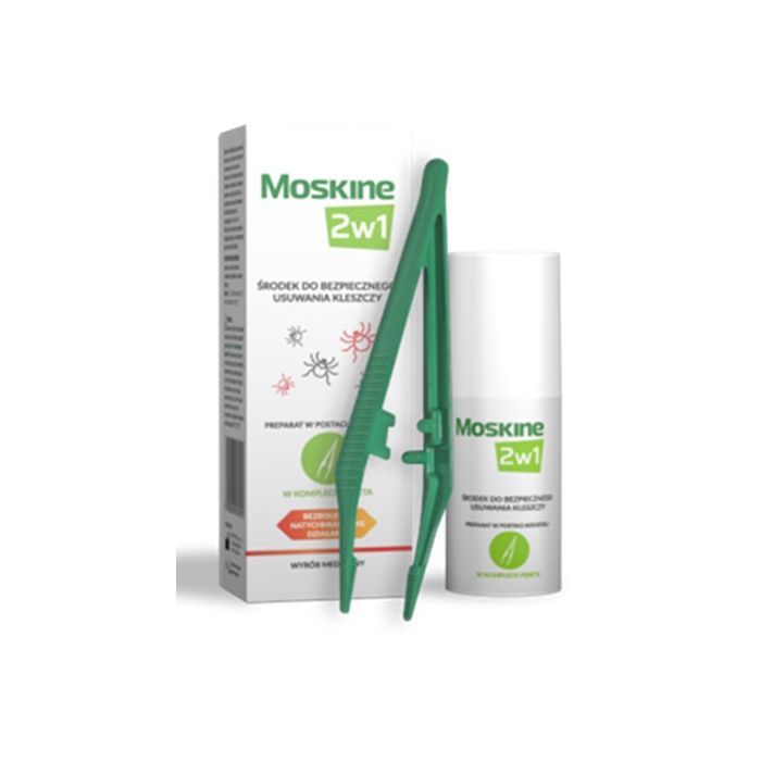 Moskine 2w1, środek do bezpiecznego usuwania kleszczy main product photo