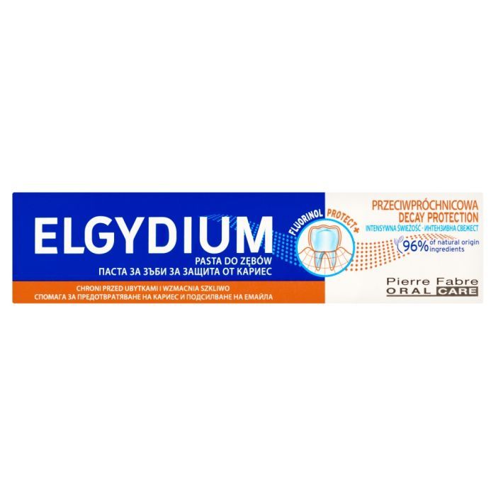Elgydium Oral Care, pasta d/zeb,p/prochn,Decay Protect.,75ml main product photo