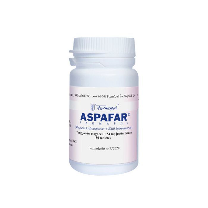 Asparaginian lek, tabletki, 50 szt. main product photo