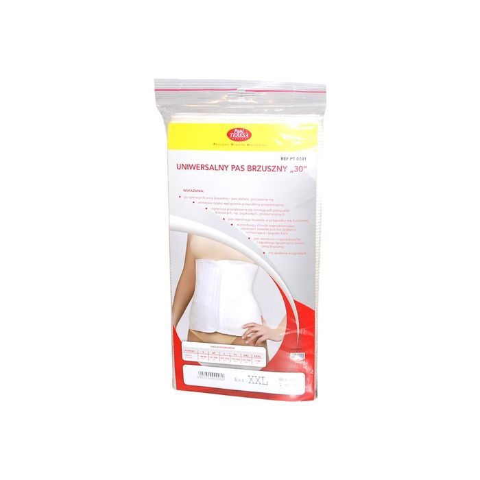 Pani Teresa Uniwersalny pas brzuszny, otwierany, szerokość 30 cm, rozmiar XXL main product photo