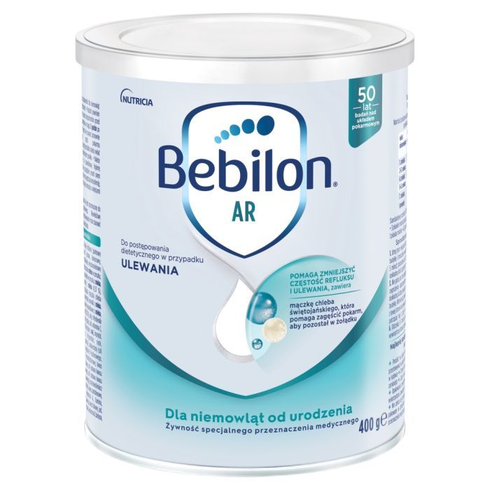 Bebilon AR, żywność specjalnego przeznaczenia medycznego 400 g main product photo