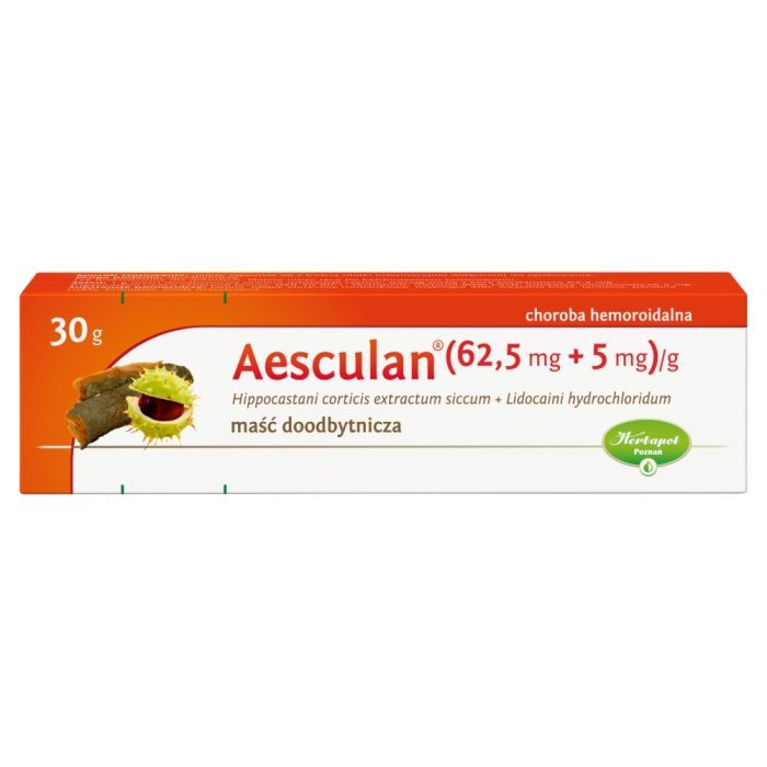 Aesculan, maść doodbytnicza, 30 g main product photo
