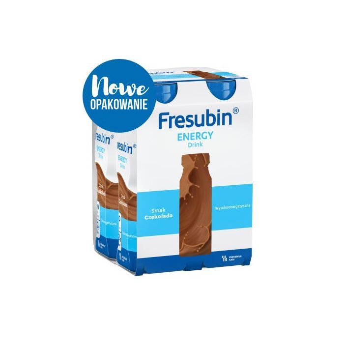 Fresubin Energy Drink,plyn odzyw.,czekol,200 ml,4but.plast. main product photo