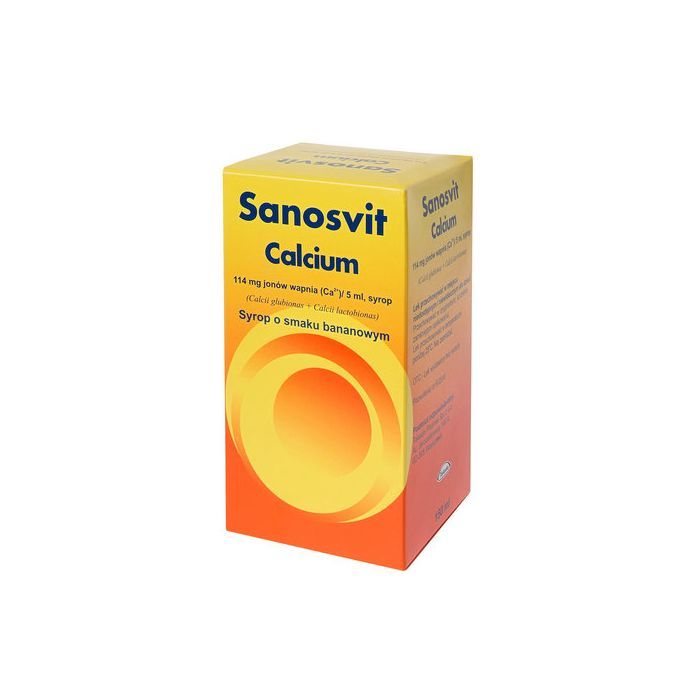 Calcium Sanosvit, syrop, 150 ml main product photo