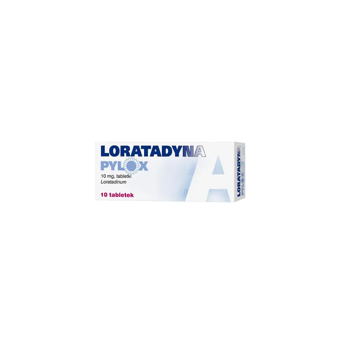 Loratadyna Pylox, 10 mg, tabletki, 10 szt. main product photo
