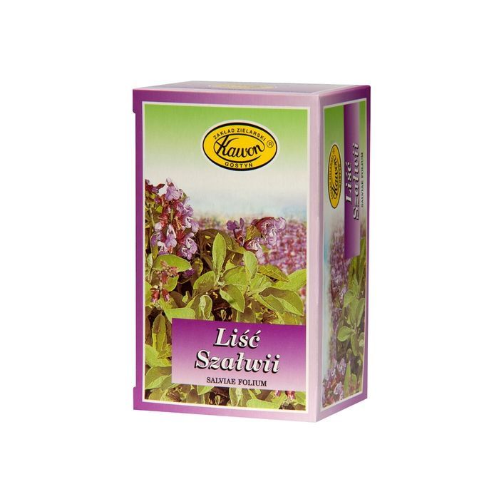 Liść Szałwii, zioła do zaparzania, 1,5 g, 30 szt. (Kawon) main product photo