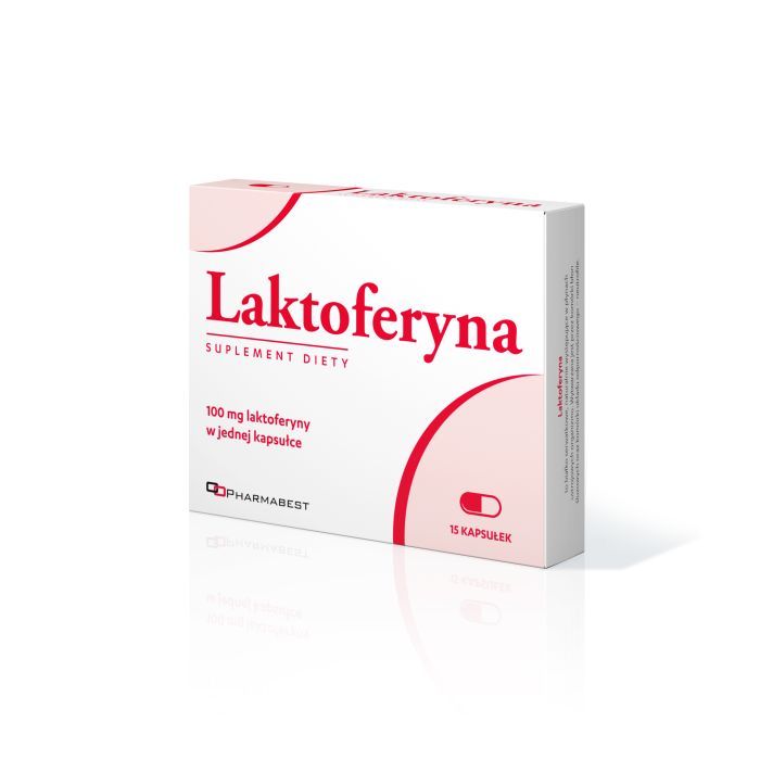 Laktoferyna, kapsułki, 15 szt. main product photo