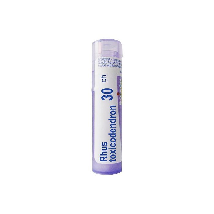 Boiron Rhus-toxicodendron, 30 CH, granulki, 4g main product photo