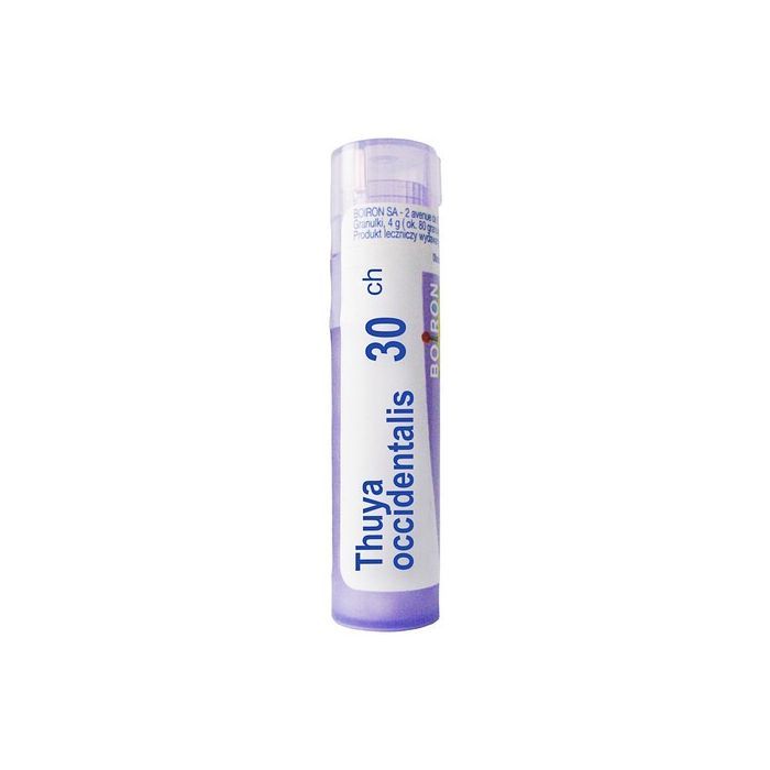 Boiron Thuya occidentalis, 30 CH, granulki, 4 g main product photo