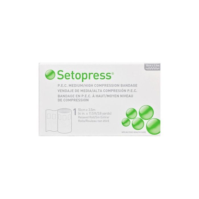 Setopress, bandaż do kompresjoterapii, 10 cm x 3,5 m, 1 szt. main product photo