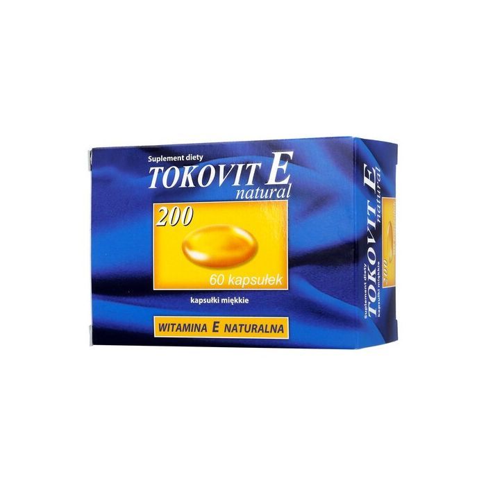 Tokovit E 200 natural, kapsułki elastyczne, 60 szt. main product photo