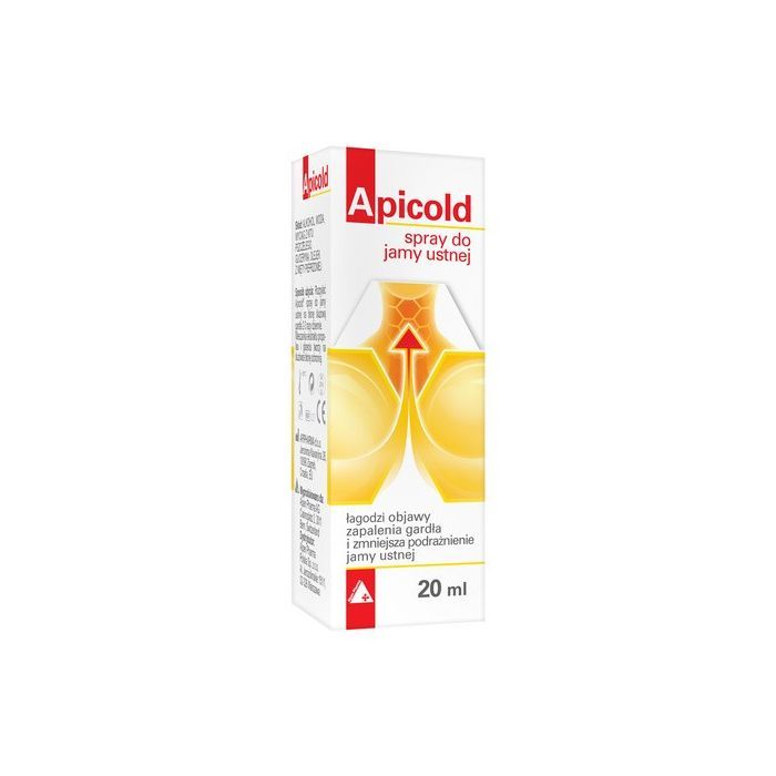 Apicold, spray do jamy ustnej, 20 ml main product photo