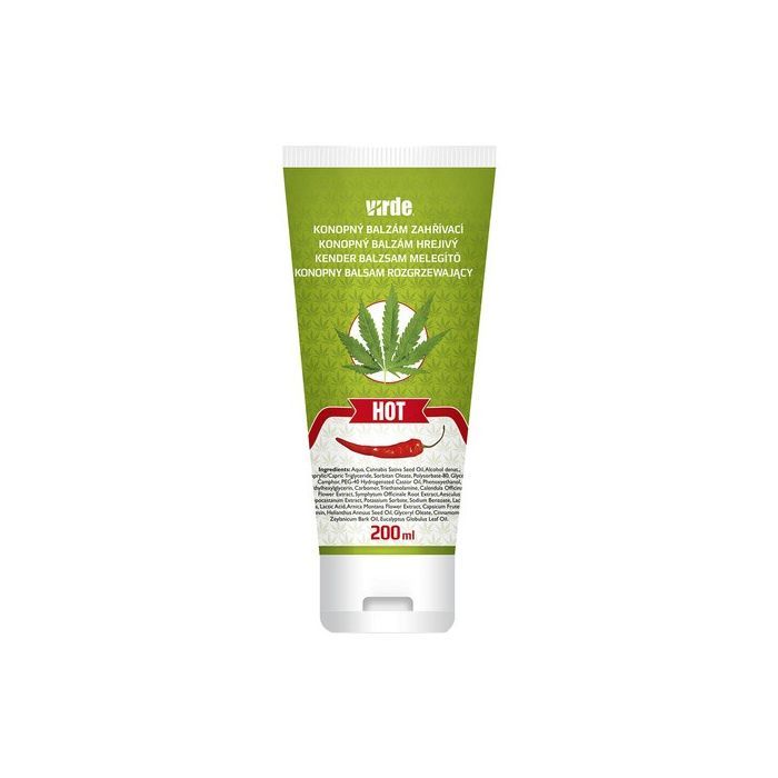 Virde, konopny balsam rozgrzewający, 200 ml main product photo