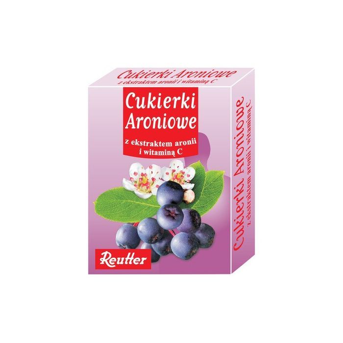Cukierki aroniowe z ekstr.aronii i wit.C, 50 g main product photo