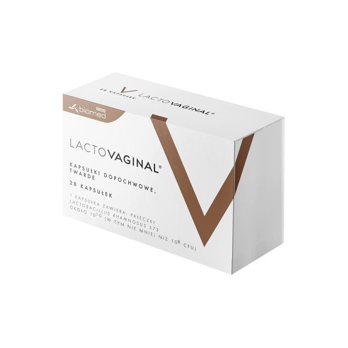 Lactovaginal, kapsułki dopochwowe, twarde, 28 szt. main product photo