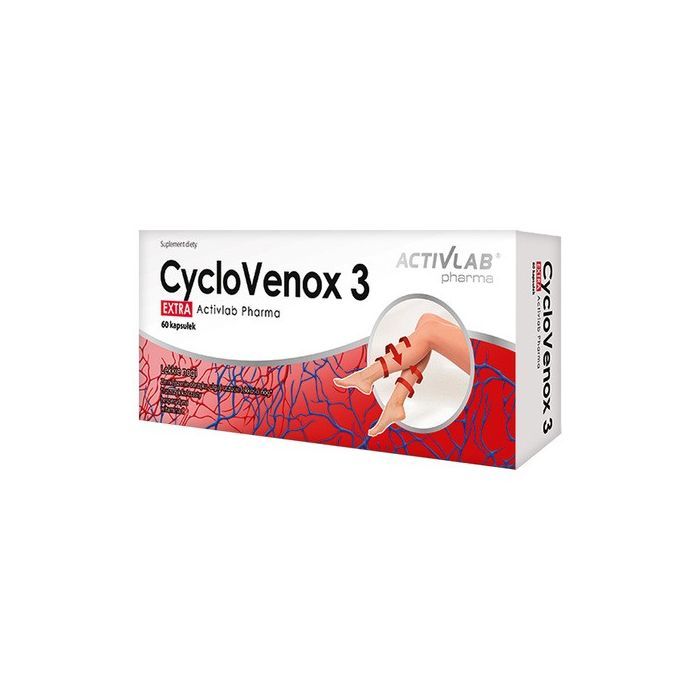 CycloVenox 3 Extra, Activlab pharma, kapsułki, 60 szt. main product photo