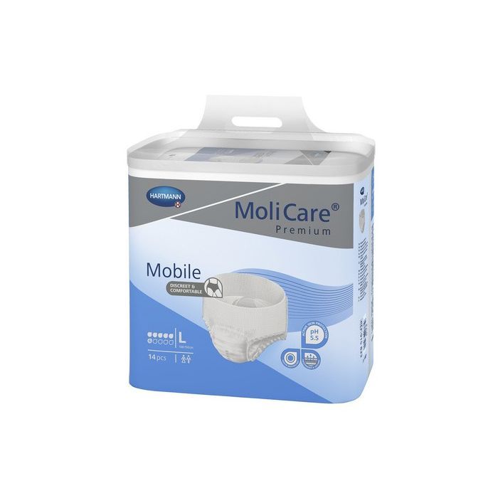 Molicare Mobile Premium 6K, pieluchomajtki rozmiar L,14 szt. main product photo