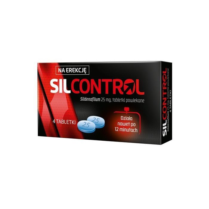 Silcontrol, 25 mg, tabletki powlekane, 4 szt. main product photo