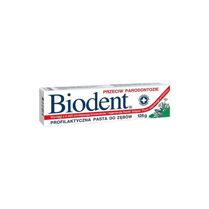 Biodent, pasta do zębów przeciw paradontozie, 75g main product photo