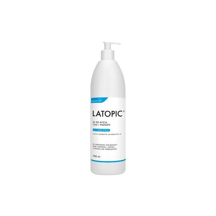 Latopic, żel do mycia ciała i włosów, 1000 ml main product photo