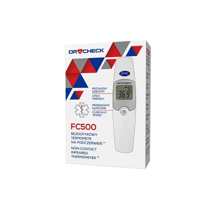 Termometr Dr.Check, FC500, bezdotykowy na podczerwień, 1 szt. main product photo