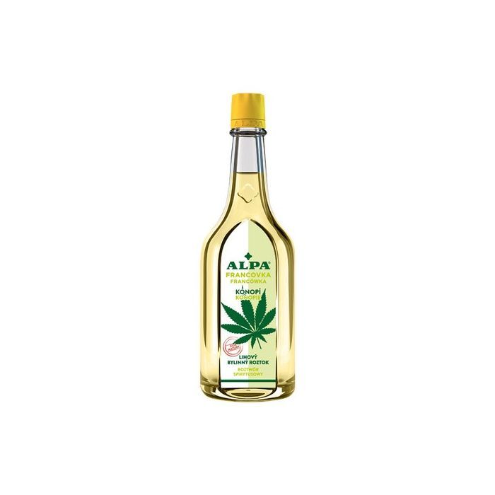 Alpa Francówka Konopie, roztwór spirytusowy, 160 ml main product photo