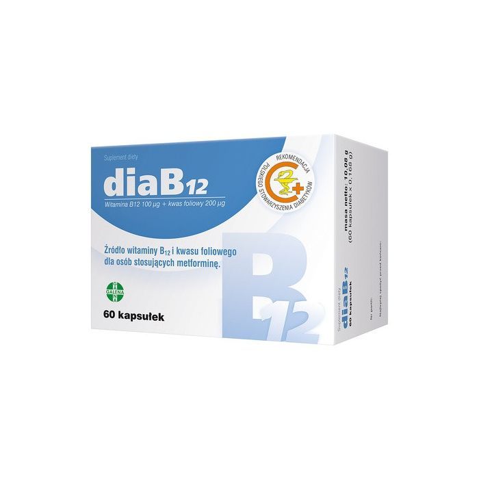 DiaB12, kapsułki twarde, 60 szt. main product photo