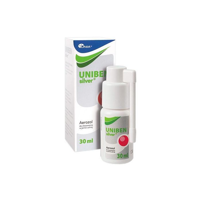 Uniben silver, aerozol do stosowania w jamie ustnej, 30 ml main product photo