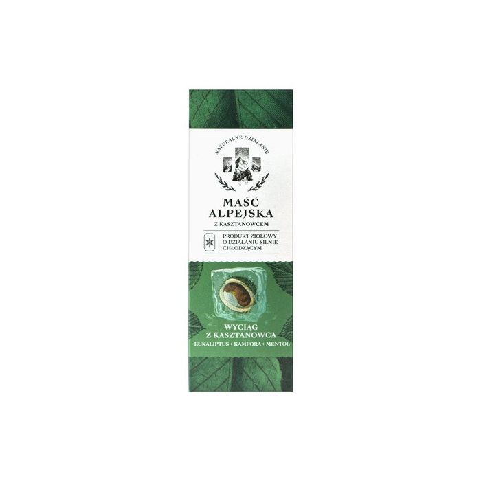 Maść alpejska z kasztanowcem, chłodząca, 100 ml main product photo