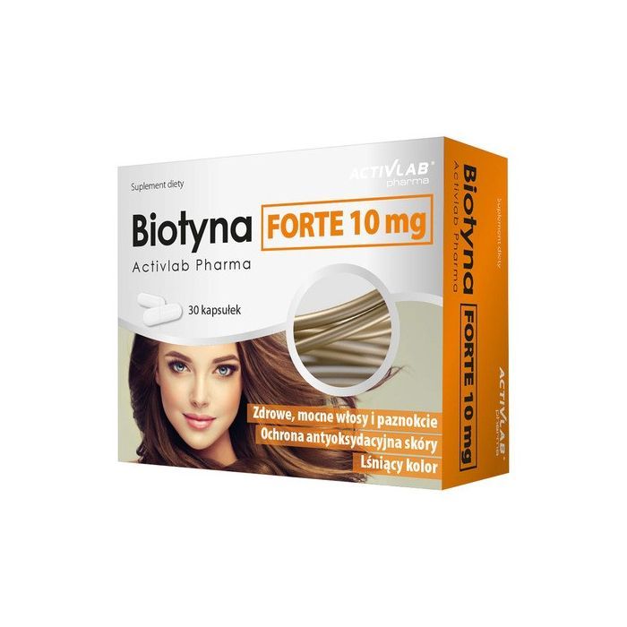 Biotyna Forte 10 mg Activlab Pharma, tabletki, 30 szt. main product photo