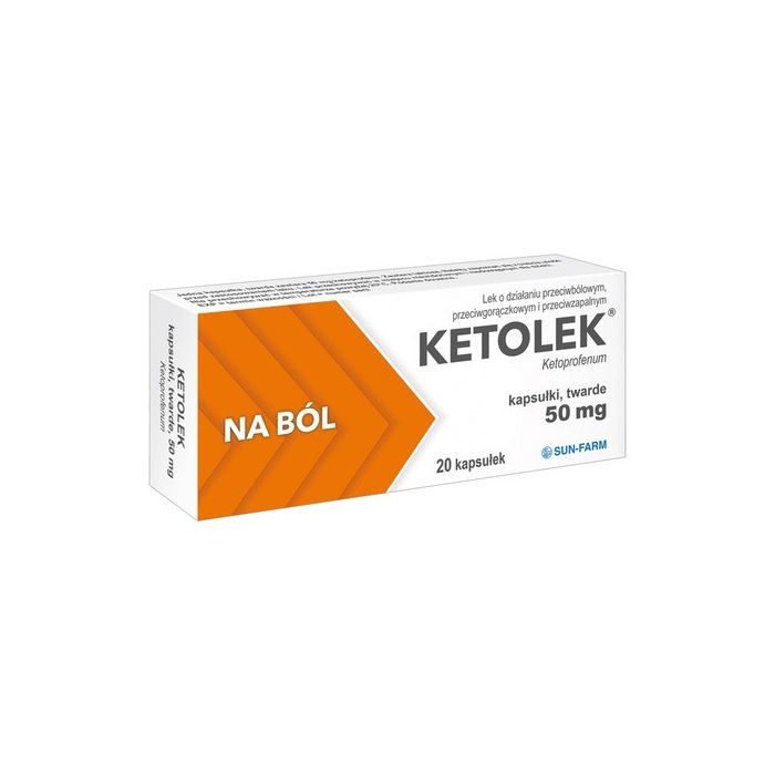 Ketolek, 50 mg, kapsułki twarde, 20 szt. main product photo