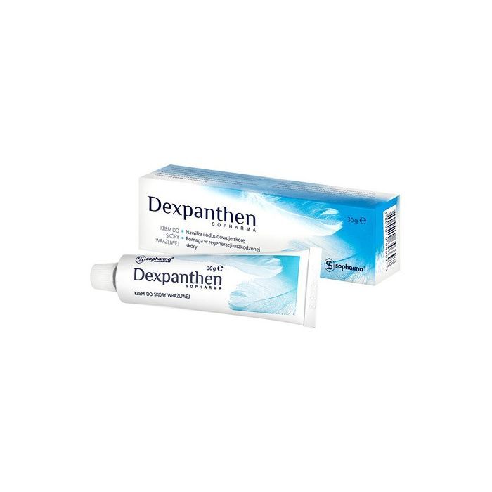 Dexpanthen Sopharma, krem do skóry wrażliwej, 30 g main product photo