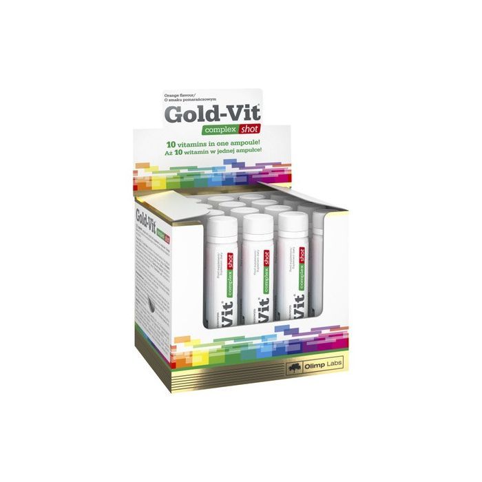 Olimp Gold-Vit Complex shot, płyn, smak pomarańczowy, 25 ml, 1 szt. main product photo