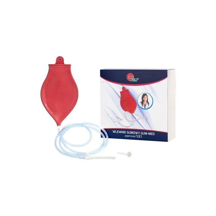 Wlewnik gumowy 1.2 l, Gum-Med, 1 szt. main product photo
