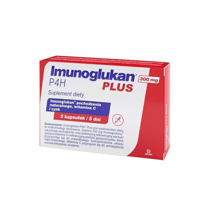 Imunoglukan P4H Plus, kapsułki, 5 szt. main product photo