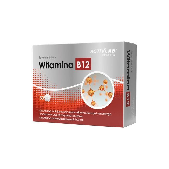 Activlab Pharma Witamina B12 500 µg, tabletki, 30 szt. main product photo