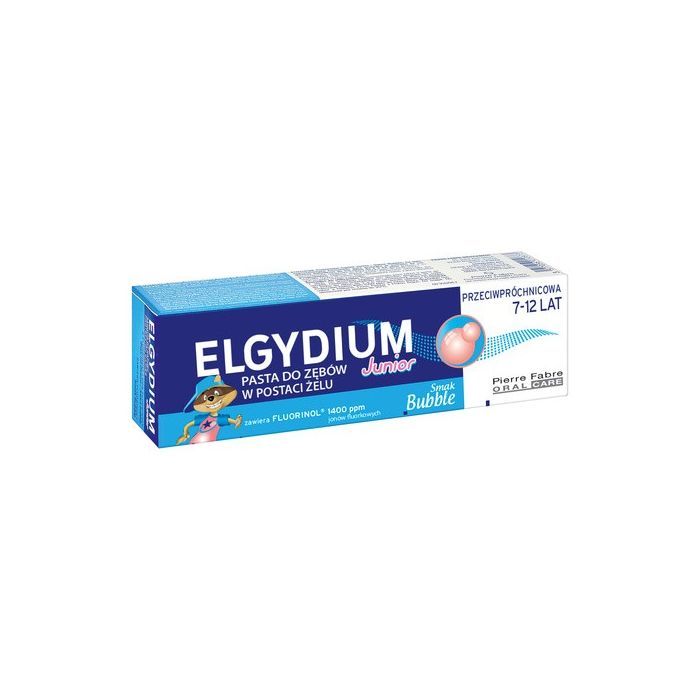 Elgydium Junior Bubble, przeciwpróchnicza pasta do zębów 7-12 lat, 50 ml main product photo