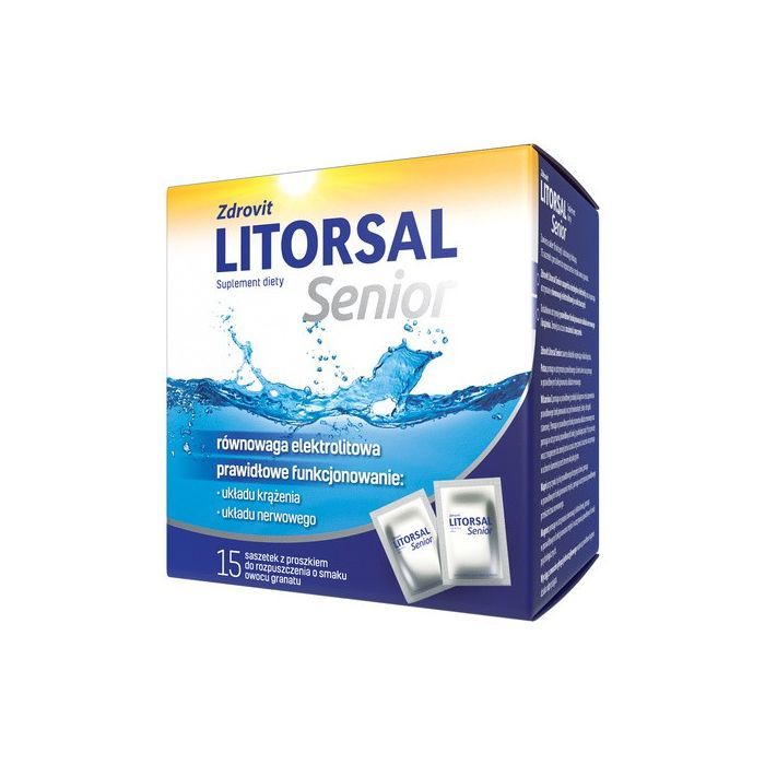 Zdrovit Litorsal Senior, proszek w saszetkach, 15 szt. main product photo