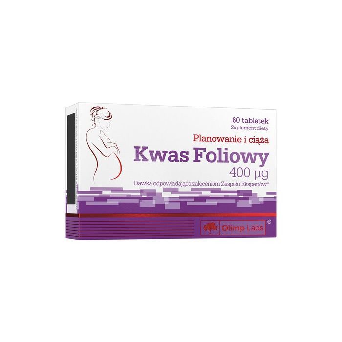Olimp Kwas foliowy, 400 µg, tabletki, 60 szt. main product photo