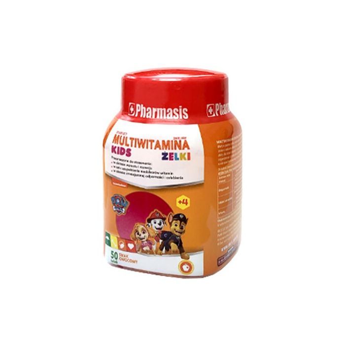 Multiwitamina Kids Żelki Pharmasis, Psi Patrol, 50 szt. main product photo