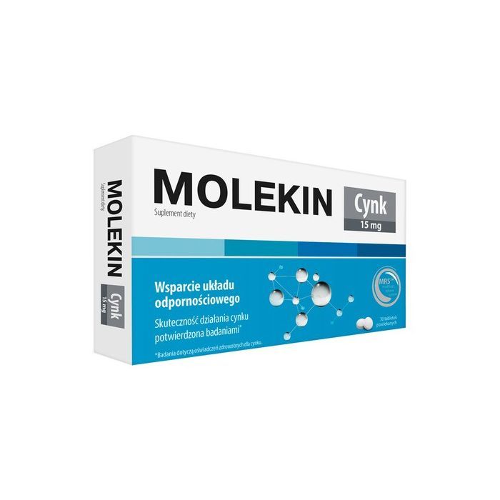Molekin Cynk 15 mg, tabletki, 30 szt. main product photo