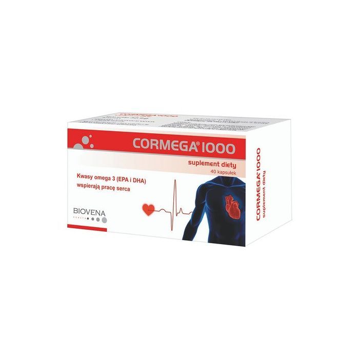 Cormega 1000, kapsułki, 40 szt. main product photo