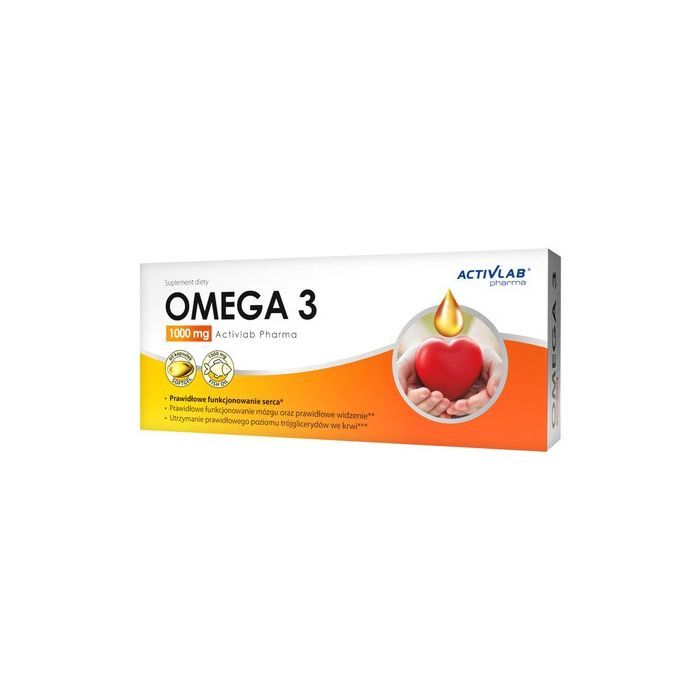 Omega 3 1000 mg Activlab Pharma, kapsułki miękkie, 60 szt. main product photo